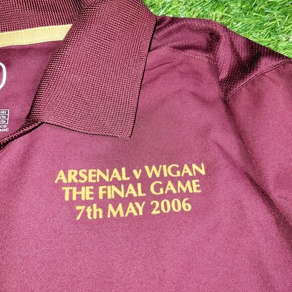 Henry Arsenal 2005 2006 HIGHBURY LAST GAME Home Soccer Jersey Shirt L - Picture 6 of 11